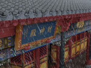 fortune temple Model 3D