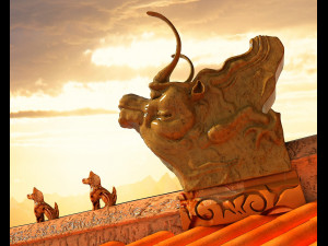 forbidden city eaves Modelo 3D