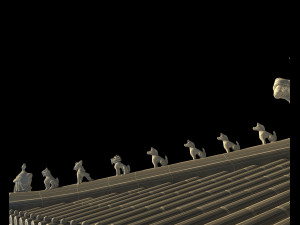 forbidden city eaves Modelo 3D