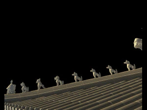 forbidden city eaves 3D Model