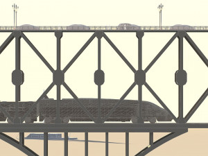 nanjing yangtze river bridge 3Dモデル