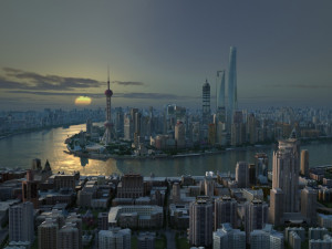 shanghai world financial center 3D Model