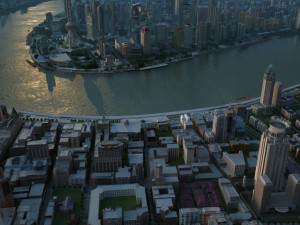 shanghai world financial center 3D Model