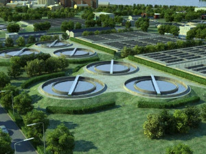 rioolwaterzuivering 3D Model