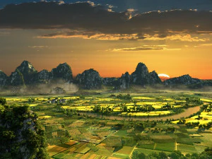 rural farmland 3D Model