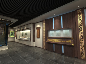 chinese medicine museum Modelo 3D