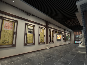 chinese medicine museum 3D मॉडल