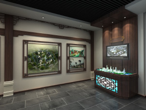 chinese medicine museum 3D मॉडल