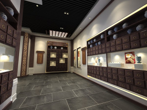 chinese medicine museum 3D Model