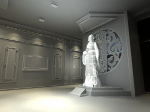 chinese medicine museum 3D Model