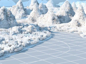 guilin scenery 3D Model