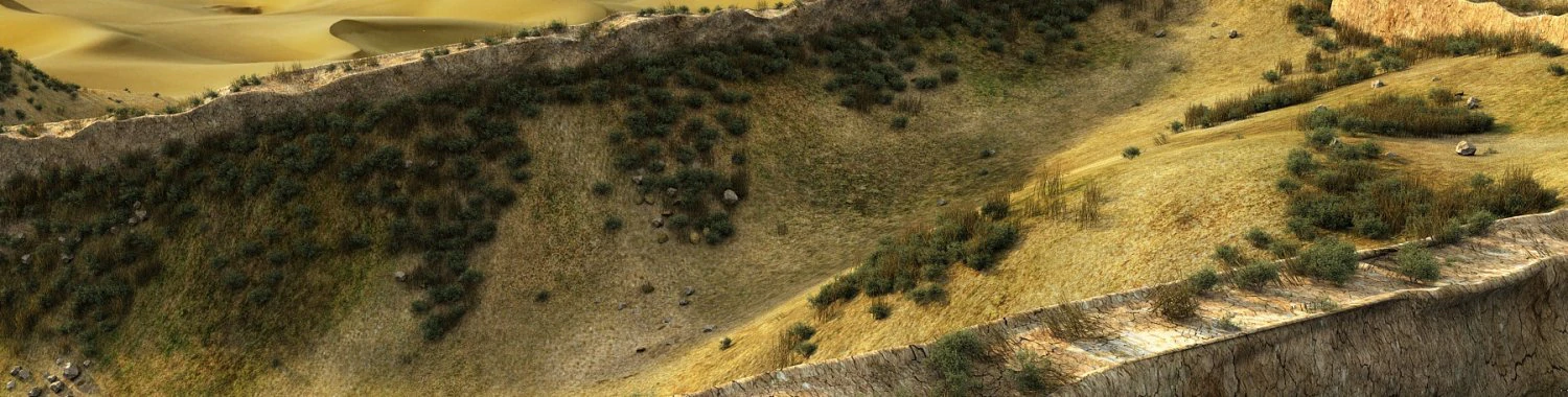 desert gobi earth wall 3D Model .c4d .max .obj .3ds .fbx .stl .blend