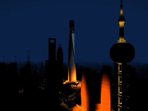 shanghai center 3D Модель