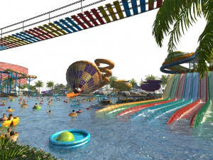 water park 3D Model