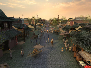 ancient vegetable market 3D Model