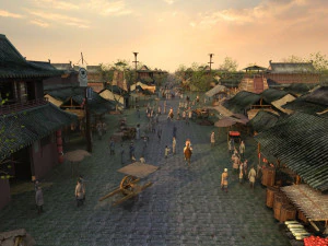 ancient vegetable market 3D Model