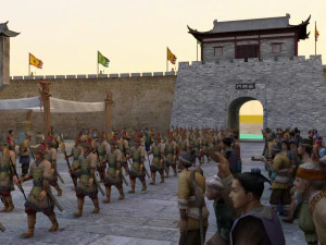 the soldiers set off 3D Model