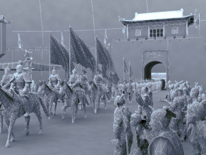 the soldiers set off 3D मॉडल