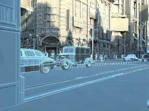 old shanghai street 3D Model