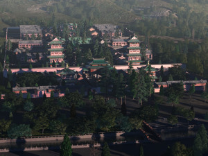 shaolin temple Modelo 3D