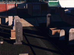 shaolin temple 3D Model