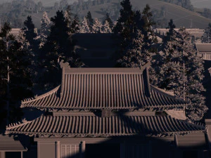 shaolin temple 3D Model