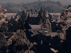 shaolin temple 3D Model
