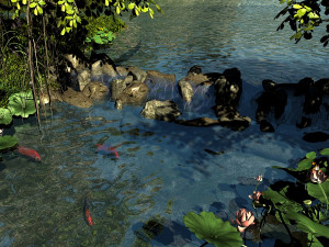 the stream 3D 모델