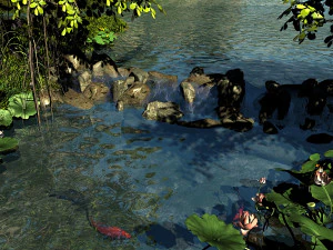the stream 3D Model