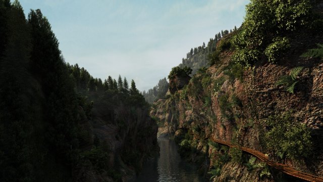 canyon 3D Model .c4d .max .obj .3ds .fbx .stl .blend 