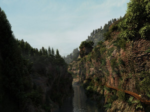 canyon 3D Model