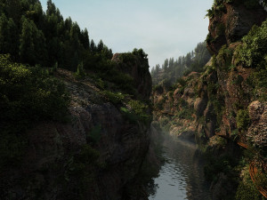 canyon 3D Model