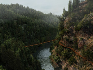 canyon 3D Model