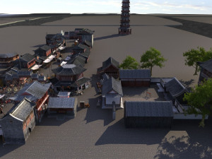 government offices 3D Model