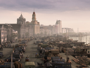 shanghai bund 3Dモデル