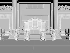 hall of supreme harmony Modello 3D