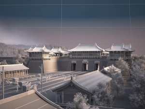 southern song imperial city 3D Модель