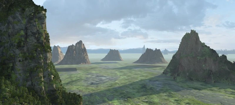 mountain 3D Model .c4d .max .obj .3ds .fbx .stl .blend