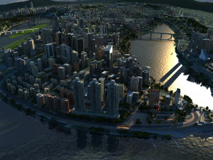 chongqing city 3D 모델