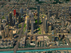 beijing city 3D Model