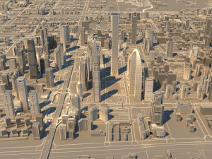 beijing city Modèle 3D