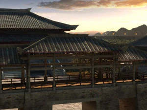 antico palazzo Modello 3D