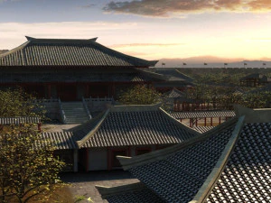 ancient palace 3D Model