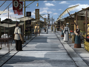 ancient street 3D Model