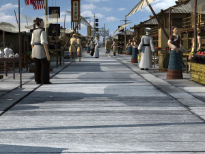 ancient street 3D Model