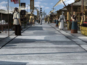 ancient street 3D Model