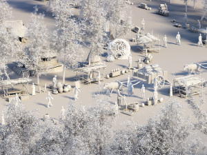market 3D Model