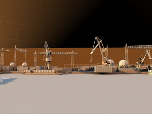 terminal container Model 3D