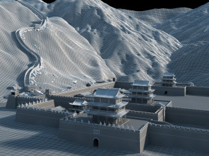 jiayuguan 3D 모델