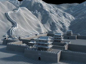 jiayuguan 3D Model
